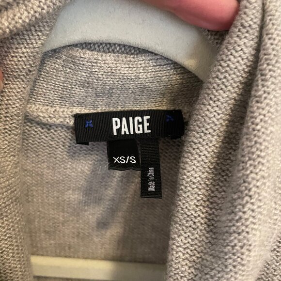 PAIGE Ruth Color Block Open Cardigan - Picture 3 of 8